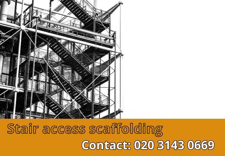 Stair Access Scaffolding Holland Park